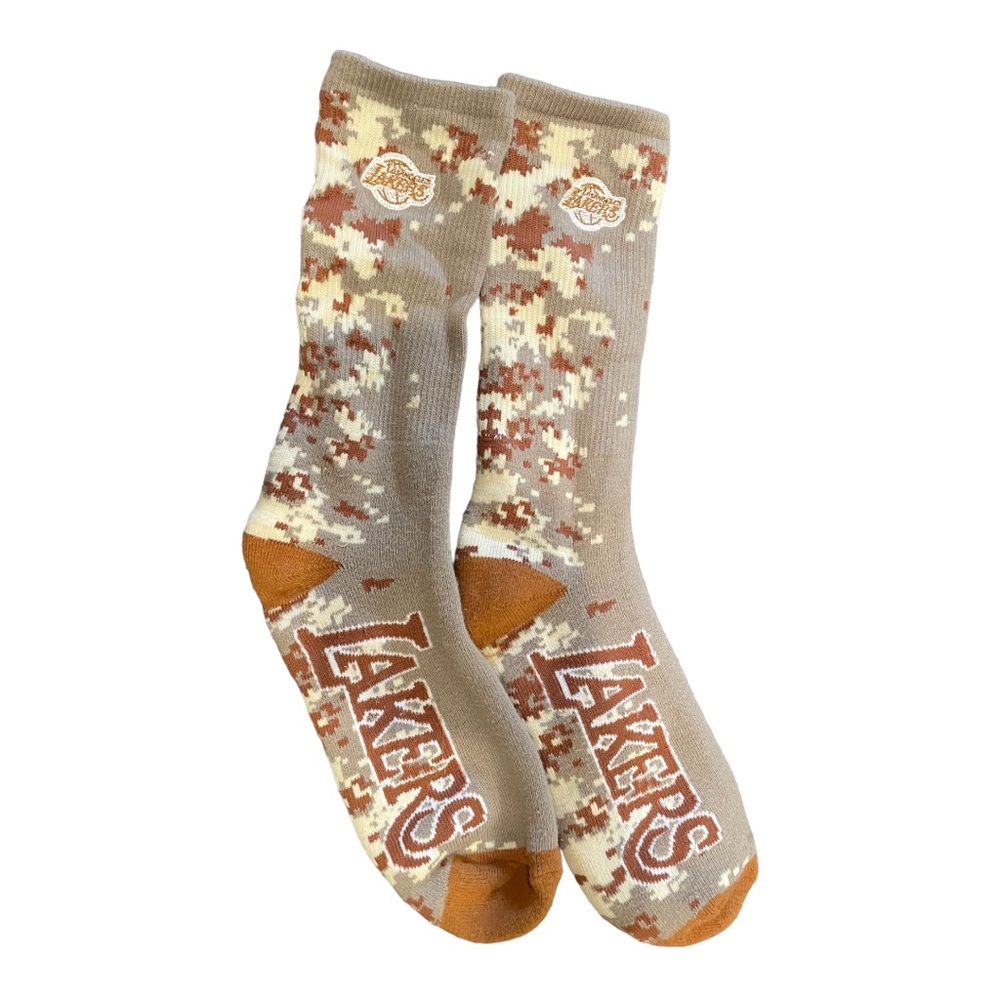 Lakers Camo Long Socks